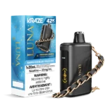 Kraze Luna Disposable Vape: Sapphire Blue Razz Ice (20mL)